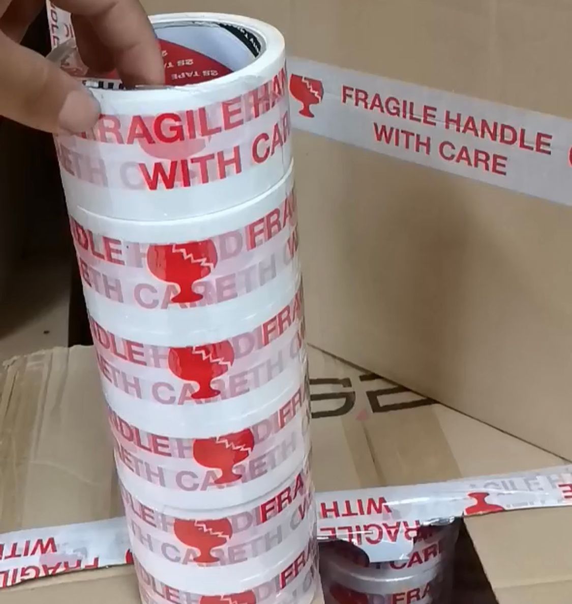 QS Fragile Tape 48mm
