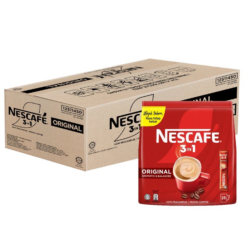 NESCAFE KOPI ASLI 3in1 25'S X 18G (LOOSE) | 24*25S*18G (CARTON)