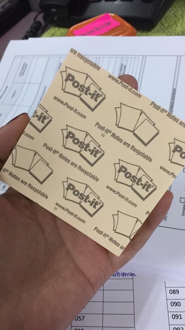 Post it Note 5 x 3 3M