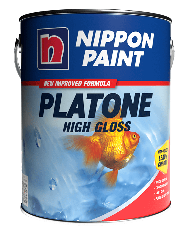 NIPPON PAINT Platone High Gloss Paint [5L]