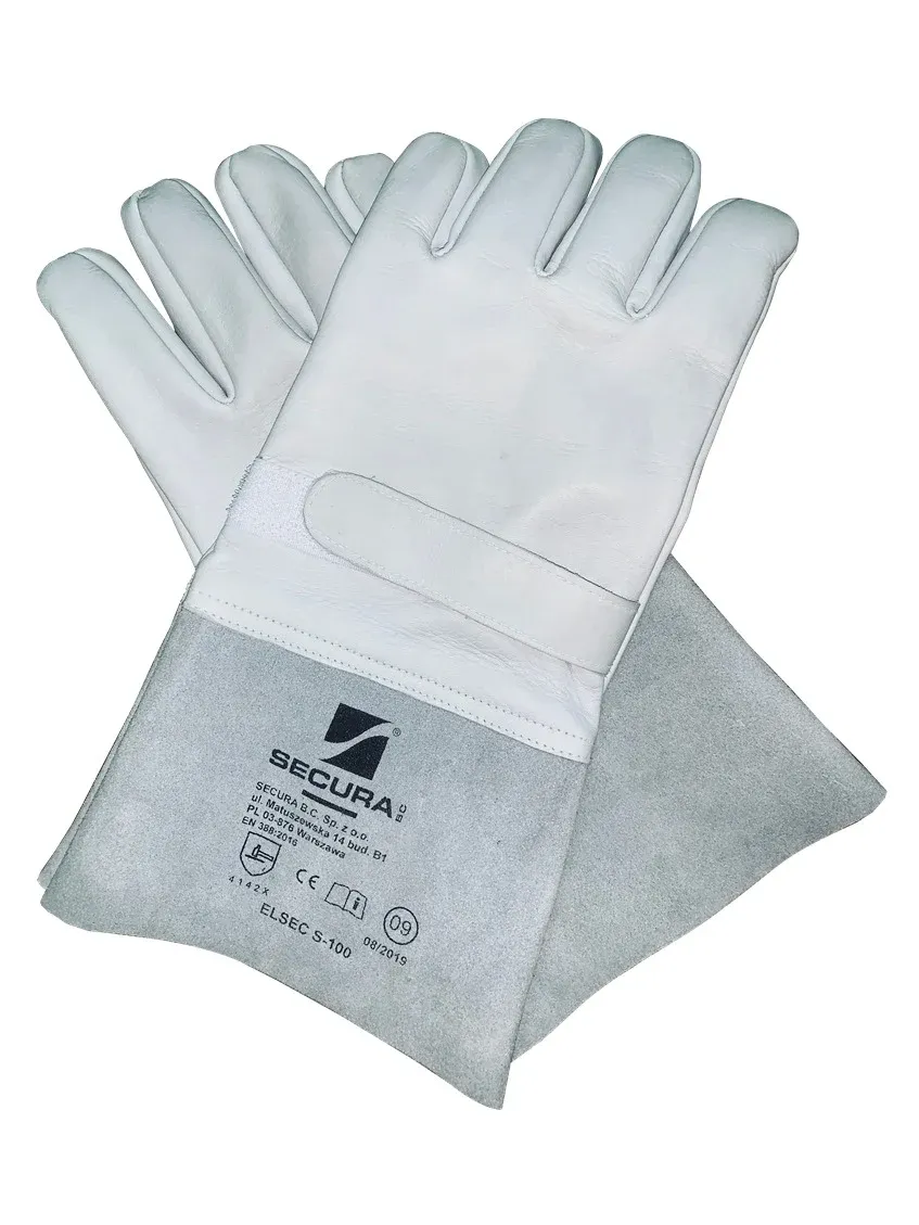 Secura ELSEC S-100 Leather Safety gloves