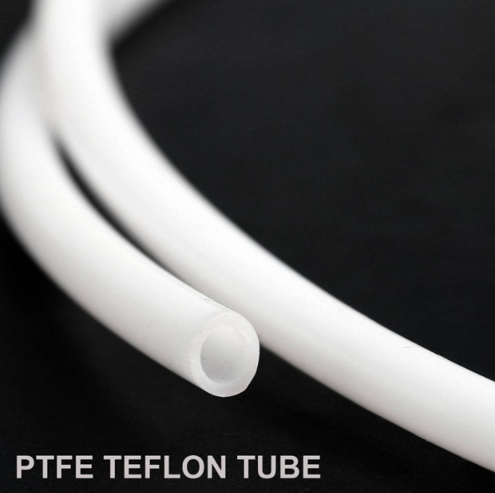 PTFE TUBE WHITE PLASTIC CHEMICAL RESISTANCE HOSE