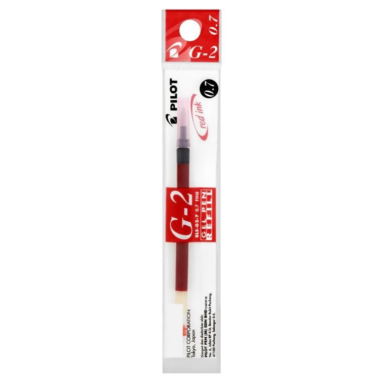 Pilot Gel Pen Refill G2 0.7mm Red