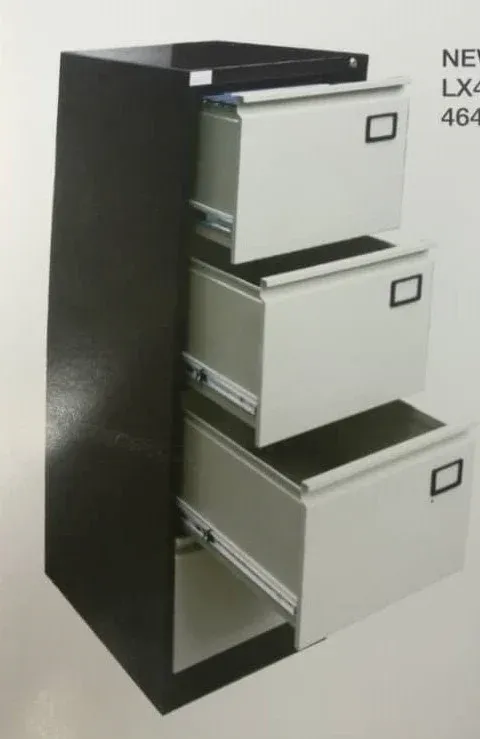 LION 4-Drawer Steel Filing Cabinet (New Version)