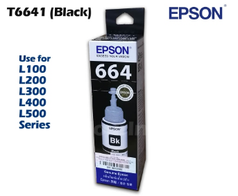 EPSON T6641 Original Refill Ink (Black)