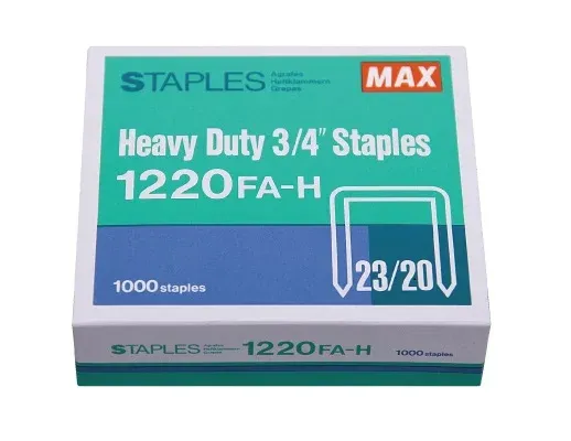 Max 1220 FA-H Staples (Stapler Bullet)