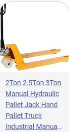 manual hydraulic pallet jack