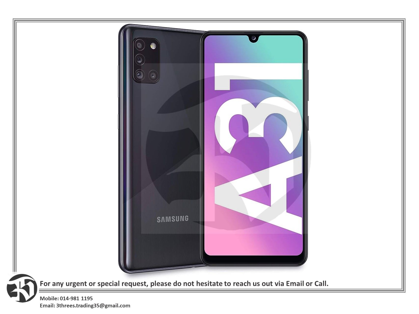 Samsung Galaxy A31 6.4´´ Dual Sim