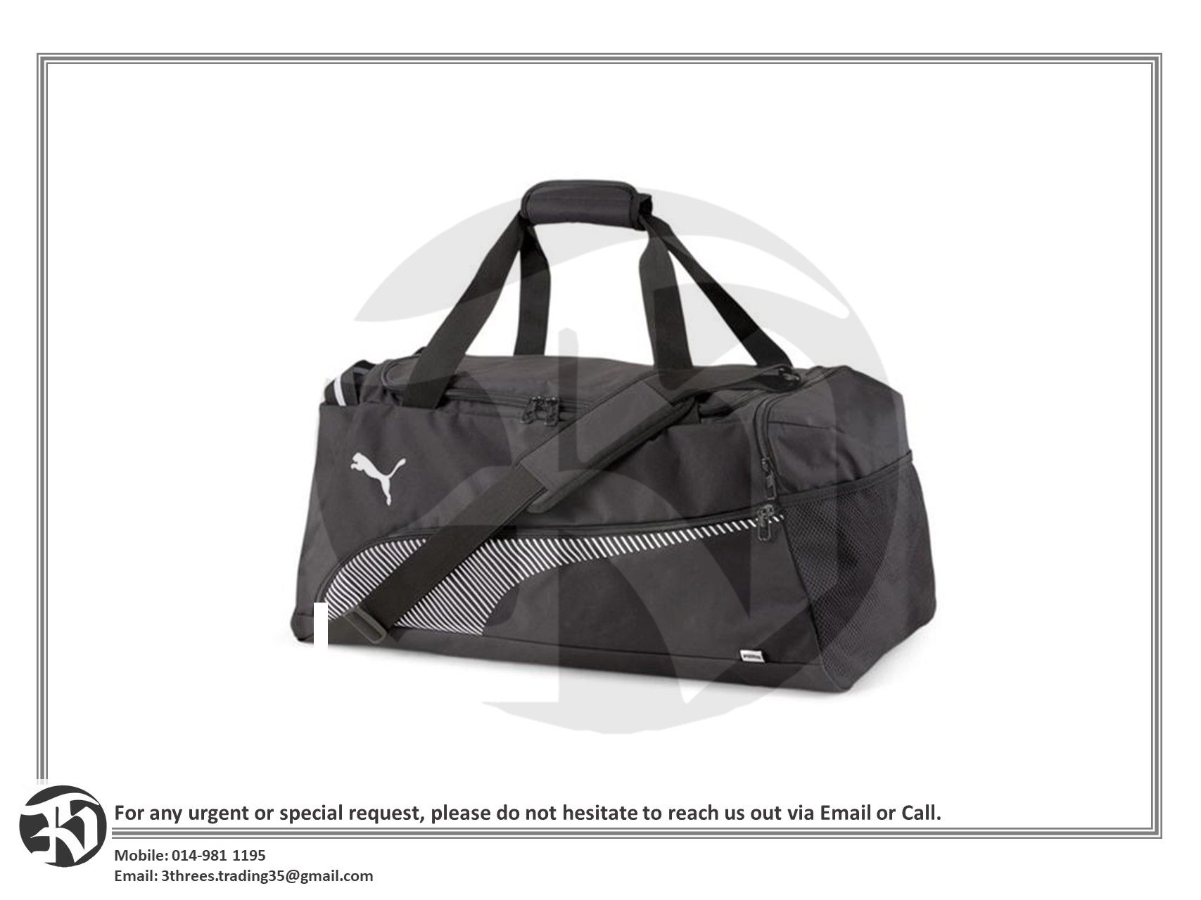 Puma Fundamentals Lifestyle Sports Medium Duffle Bag