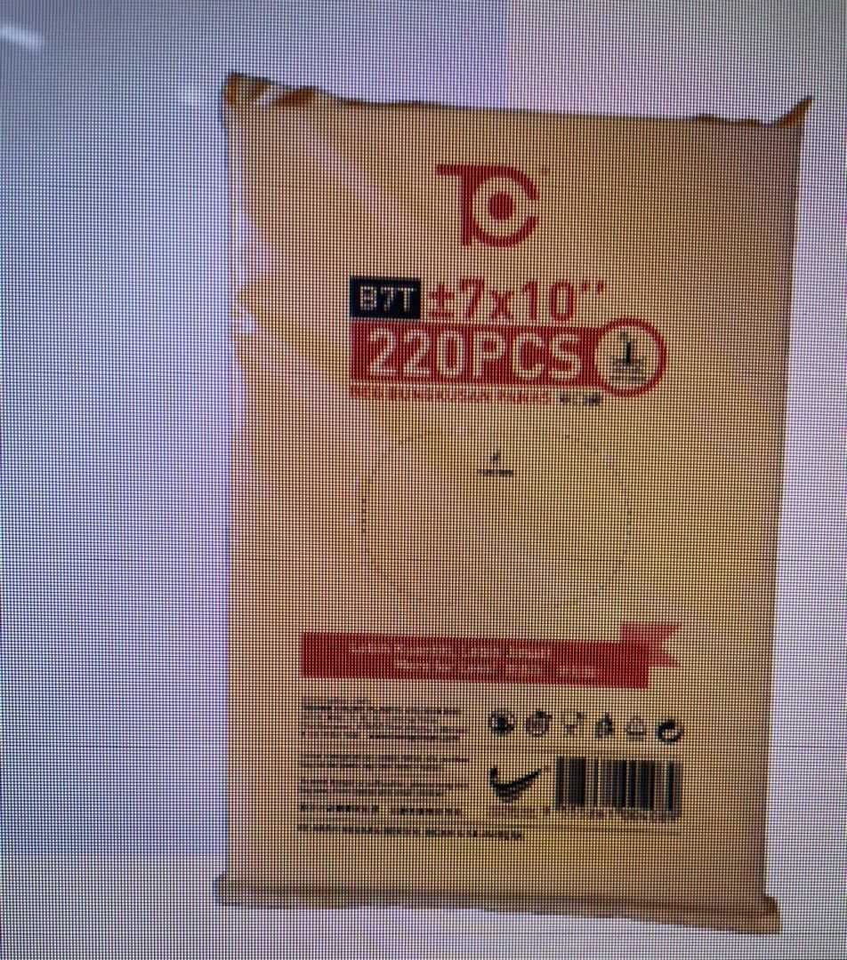 Plastic Bag – 7″ X 10″ (220PCS)