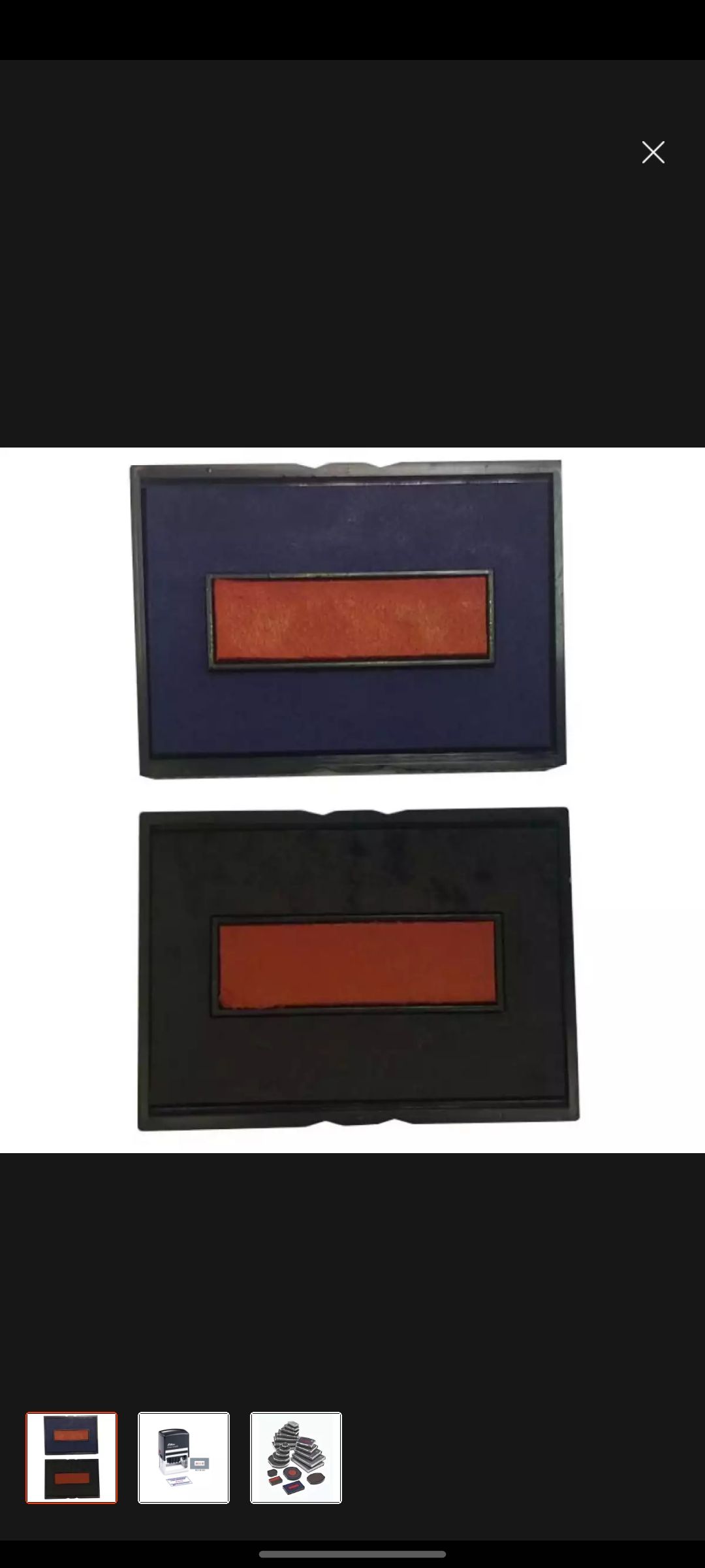 Shinny replacement ink pad S-828D7 Blue/Red/Black *FAST LOCAL SUPPLIER
