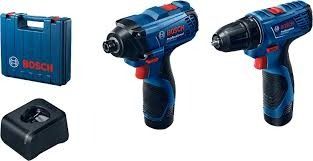 BOSCH 12v combo drill battery drill GSB 120-LI + GDR 120-LI Cordless Impact Drill Driver