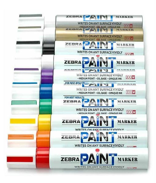 Zebra Paint Marker 200M