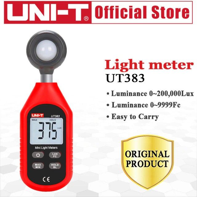 *UNI-T UT383 Mini lux Light Meter Lux Meter