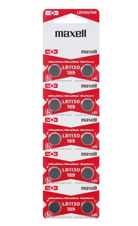 Maxell Micro Alkaline Battery (10pcs pack) LR1130