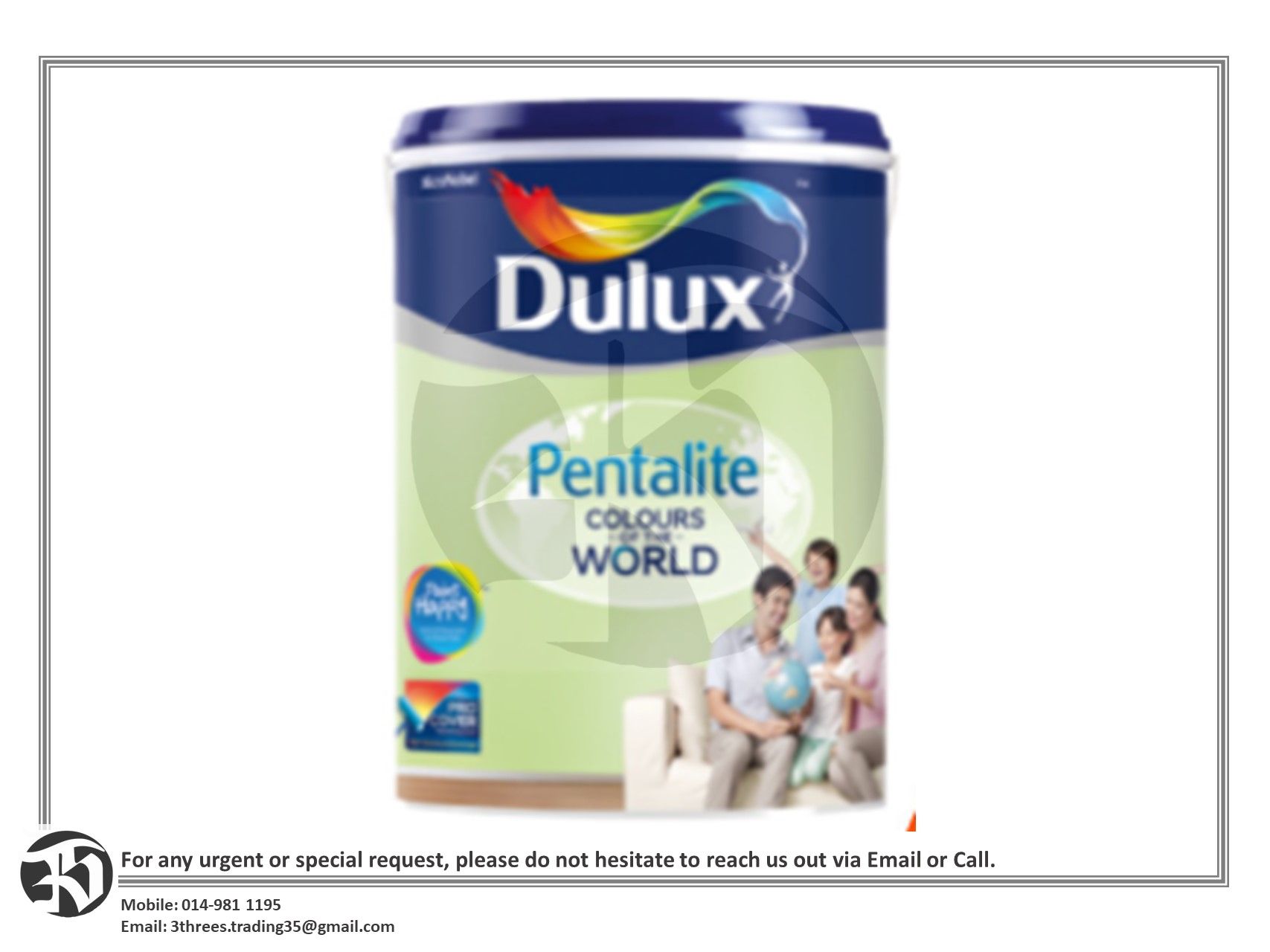 ICI Dulux Pentalite 1501 White Interior 5L