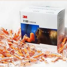 3M Ear Plugs 1100 10 PAIR/Set
