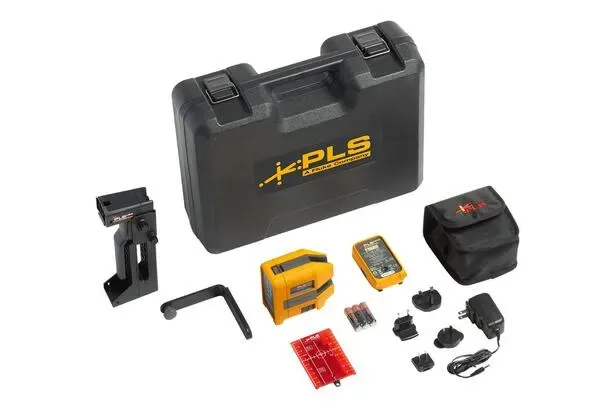 Fluke LINE PLS 180R RBP SYS Pls 180r Rbp Sys,cross Line Red Laser System W/rechargeable Batt Pk