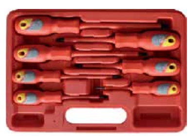 Temo 7Pc VDE Insulated Screwdriver Set - Type IV