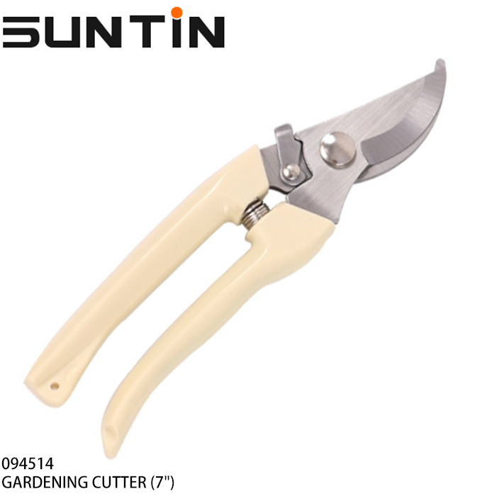 SUNTIN - MILKY WHITE HANDLE GARDENING CUTTER (7")