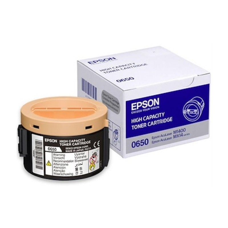 Genuine Malaysia Epson Warranty Epson - Epson C13S050650 Black Toner Cartridge
