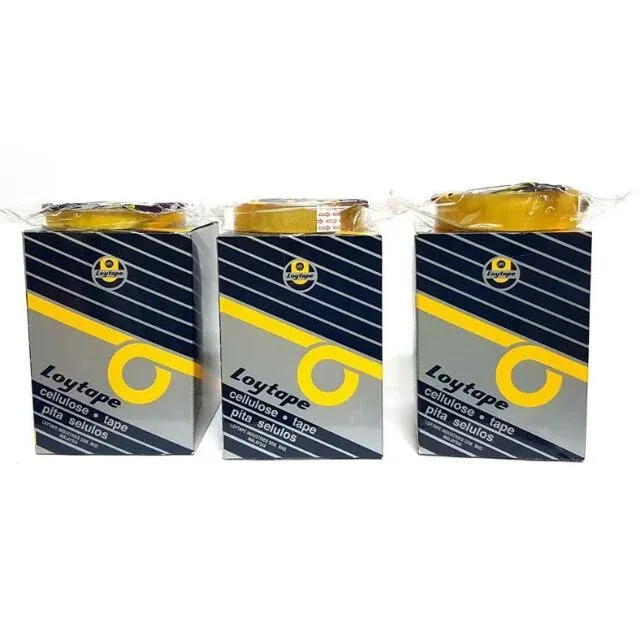 Loytape Transparent Cellophane Tape (24mm x 40mm)