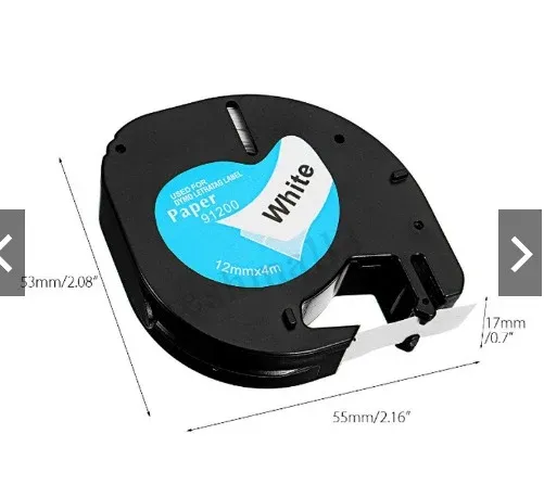 L/Tag PP Rfil 12mmx4m (Yellow) - Compatible
