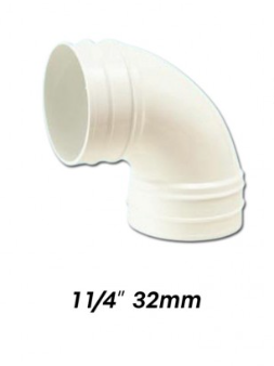 ATKC UPVC Fittings Sweep Bend 1 1/4" (32MM)