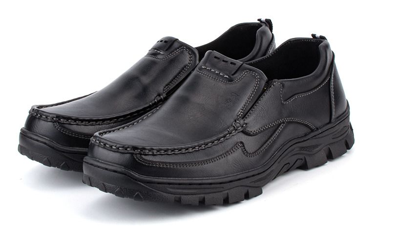 POLO Men's Jaxon Casual Slip On Shoes B5228-BE2 -1P-Black