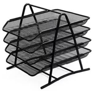Document tray metal type 4 tier