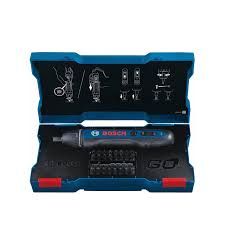 BOSCH GO 2 Kit Smart Screwdriver 06019H2181 with 33pcs Accessories + USB Cable