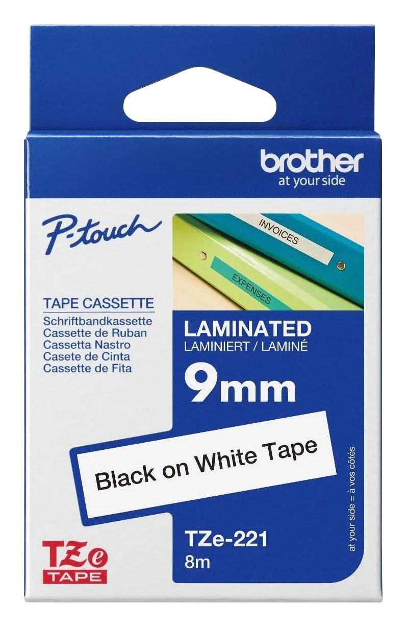 BROTHER 9 MM TZE TAPE - ALL COLOUR / Brother label / Brother Tape / Tape / Brother 9mm Tze Tape
