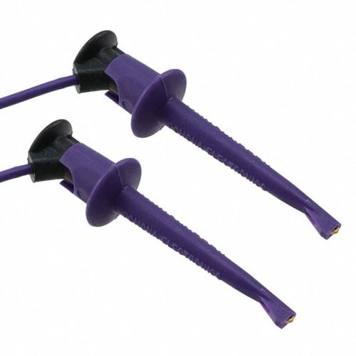 Fluke PATCH 3781-36-7 Minigrabber Patch Cord (violet)