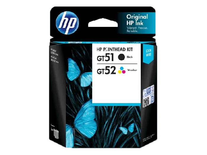 HP GT51/GT52 2-pack Black/Tri-color Printhead Replacement Kit