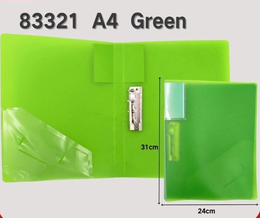 Lever File ( A4 & F4 ) Multiple Color 83321 A4 Green SL-83321-KK