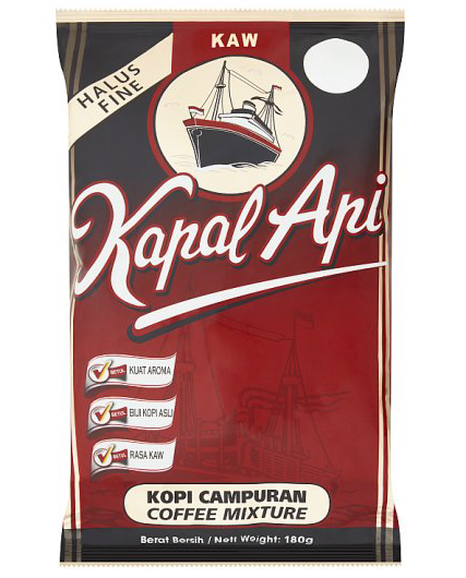 KAPAL API (HALUS) 180G