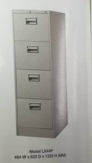 LION 4-Drawer Steel Filing Cabinet