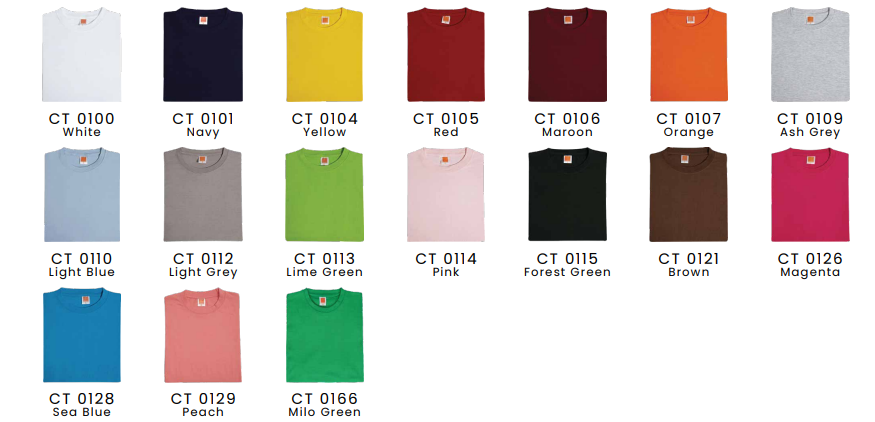 CT01 RN Tee (S/S, 180gsm)