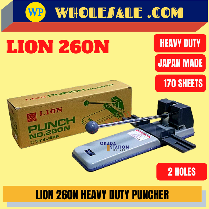 LION 260N HEAVY DUTY 2 HOLE PUNCH