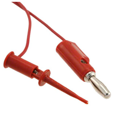 Fluke PATCH 687724 Minigrabber/banana Plug (red)