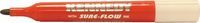 KENNEDY KEN7345040K RED PERMANENT MARKER PENS