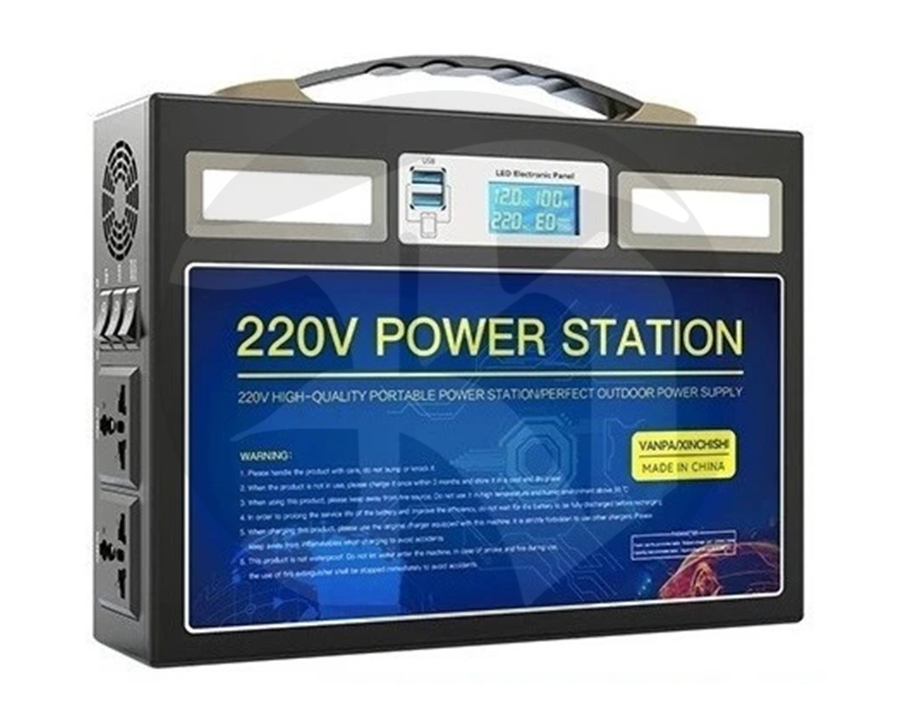 QP Portable Power Station 400W AC 220V Output 360W 90000mAh