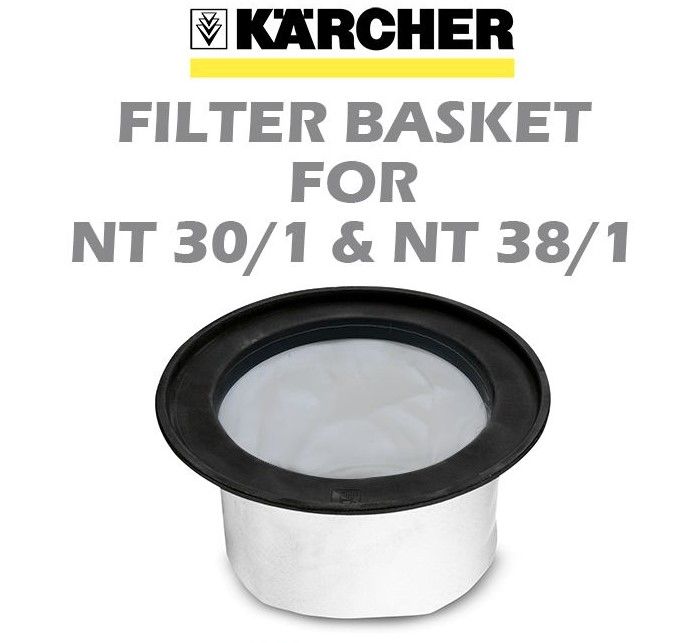 KARCHER FILTER BASKET FOR NT30/1 & NT38/1