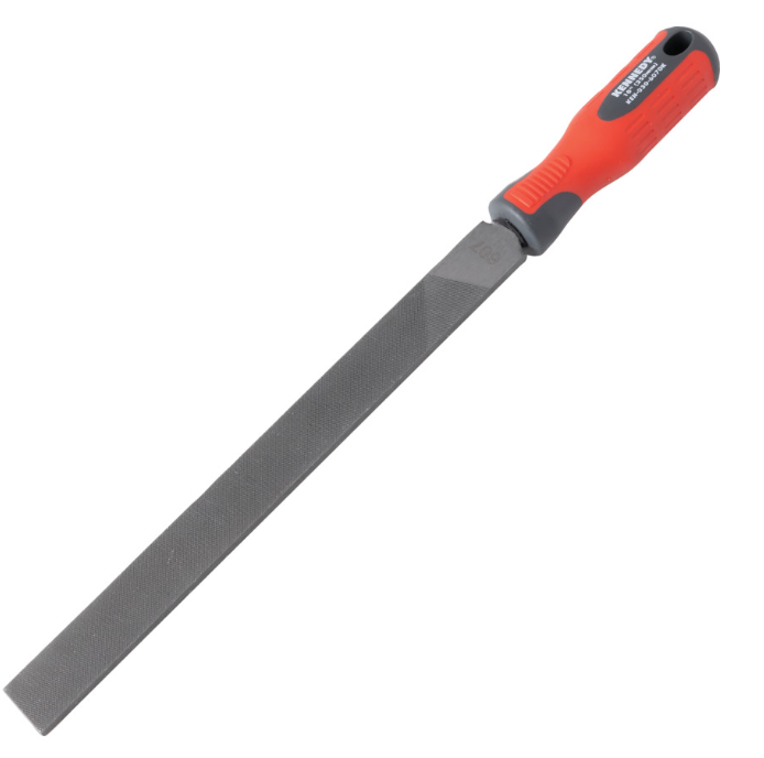 Kennedy-Pro 250mm (10") Hand Second Engineers File With Handle KEN0306070K