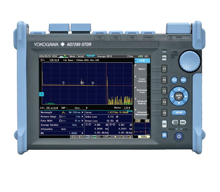 Yokogawa AQ7280 Modular Optical Time Domain Reflectometer