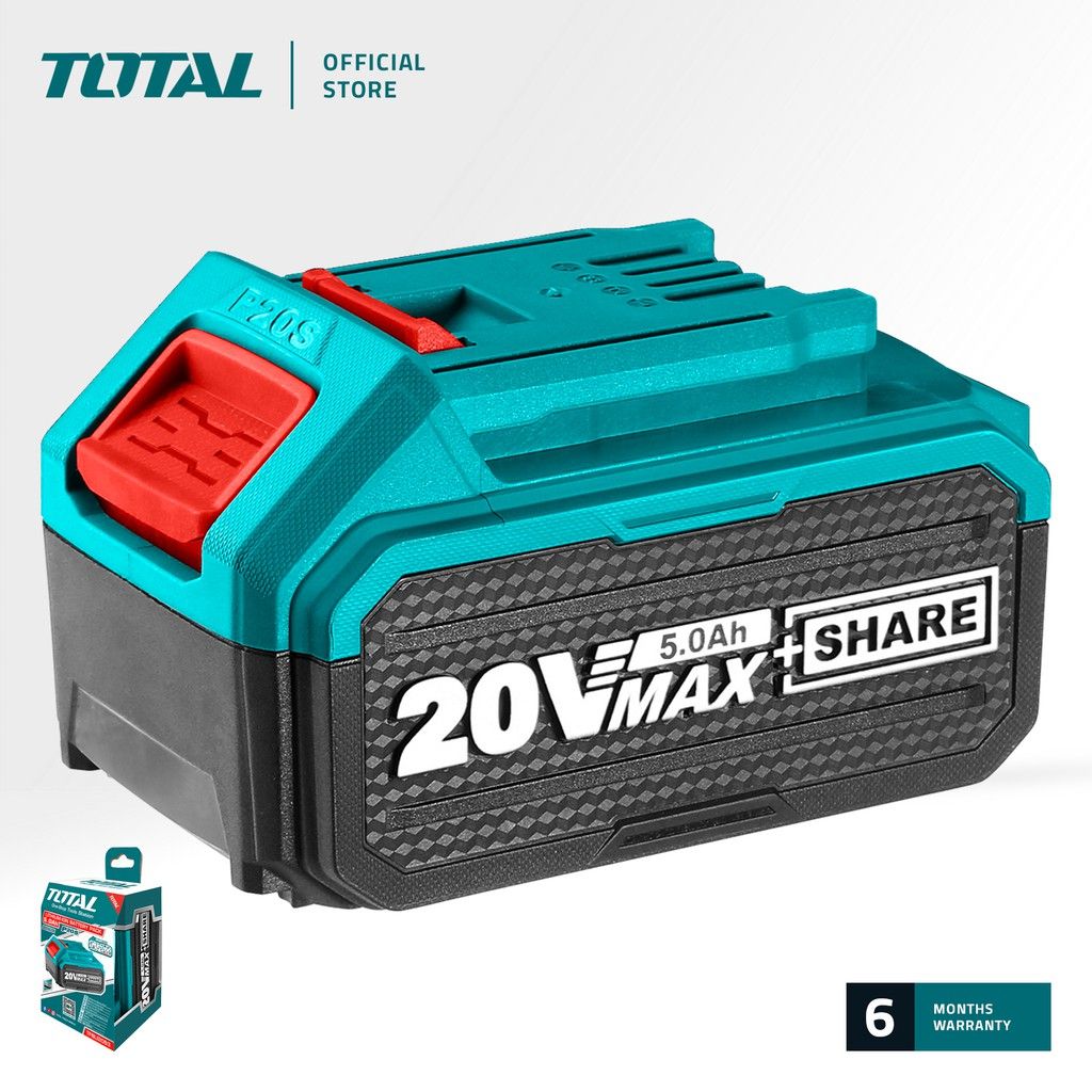 TOTAL TFBLI2053 LI-ION BATTERY PACK (FITS ALL TOTAL P20S 20V CORDLESS POWER TOOLS.)