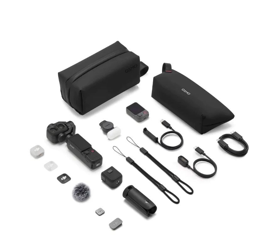 DJI Osmo Pocket 4P vlog combo