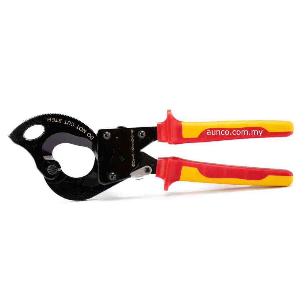 Sata VDE INSULATED RATCHETING CABLE CUTTER 240MM2