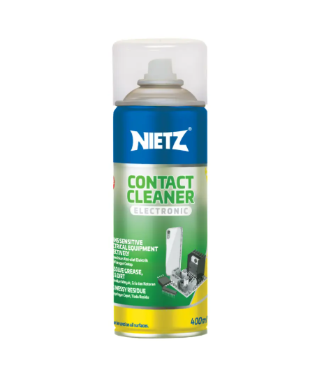 NIETZ CONTACT CLEANER CLEAN JOYSTICK MOTHER-BOARD HANDPHONE ELECTRICAL COMPONENTS (400ML) 电版器清洁剂