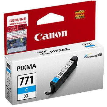CANON Cyan Dye ink tank (10.8ml) CLI-771 C XL